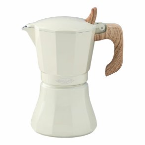 Italiensk Kaffekande Oroley Petra Fldefarvet Aluminium 6 Kopper