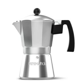 Italiensk Kaffekande Taurus KCP90012 12T Slvfarvet 12 Skodelice Aluminium