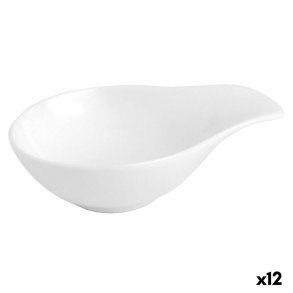 S�t til Smagspr�ver Quid Chef Hvid Keramik 11 x 8 cm (12 enheder)