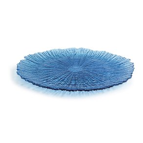 Flad Plade Quid Mar De Viento Bl� Glas � 32 cm (6 enheder) (Pack 6x)