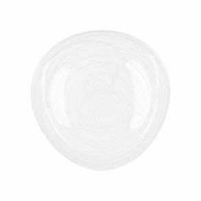 Flad Plade Quid Boreal Hvid Glas � 30 cm (6 enheder) (Pack 6x)