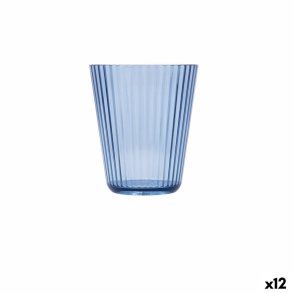 Glas Quid Sunset Azul Bl� Plastik 300 ml (12 enheder)