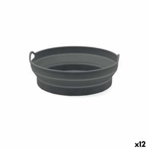 Sammenklappelig silikonekurv til Air Fryer Quid Naturalia 20 x 20 x 7 cm (12 enheder)
