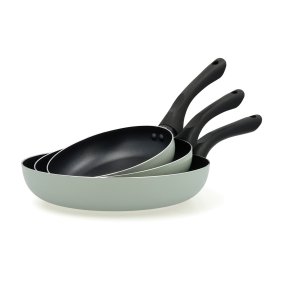 St med Stegepander Quid Tropic Grn Metal 3 Dele