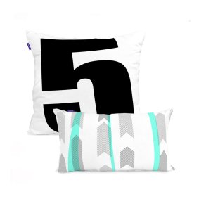 Pudebetrk HappyFriday Blanc Five  Multifarvet 2 Dele