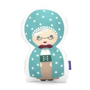 Pude HappyFriday Mr Fox Granny Multifarvet 40 x 30 cm