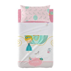 Sengetj st HappyFriday Mr Fox Pumpkin Multifarvet Vugge til baby 2 Dele