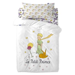 Dynebetrk st HappyFriday Le Petit Prince Ses Amis Multifarvet Vugge til baby 2 Dele