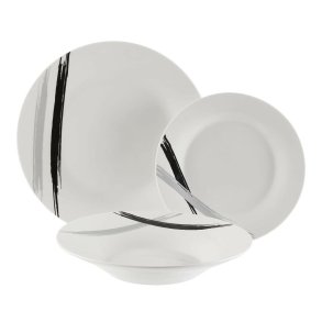 Spisestel Versa Porcel�n Minimalistisk 12 Dele