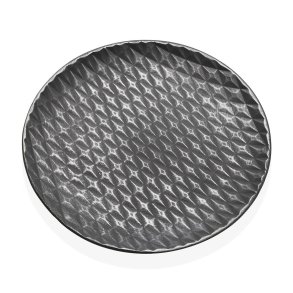 Borddekoration Versa Slvfarvet Tr MDF 40 x 3 x 40 cm