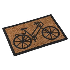 Drmtte Versa Cykel Sort Kokosnd Fiber 40 x 2 x 60 cm