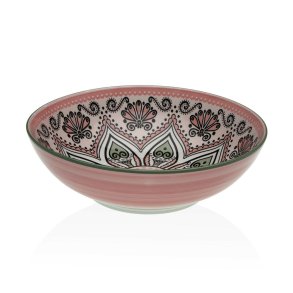 Salatskl Versa Pink Keramik Porceln 22,5 x 9 x 22,5 cm