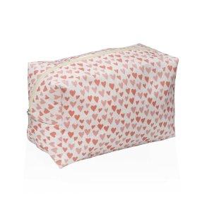 Rejsetoilettaske Versa Amore Hjerter 12 x 16 x 24 cm