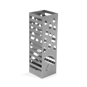 Paraplystativ Versa Slvfarvet 15,5 x 49 x 15,5 cm
