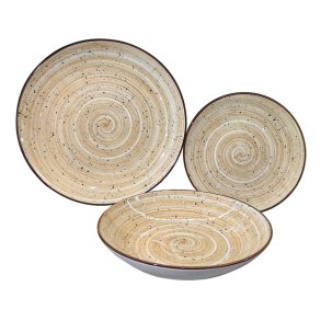 Spisestel Versa Lua Porcel�n 18 Dele