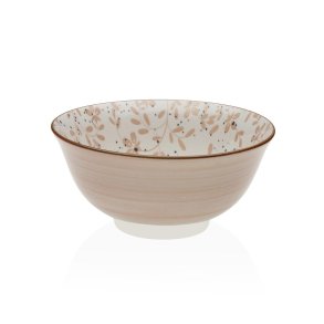 Sk�l Versa Beige Porcel�n 14 x 8,3 x 14 cm