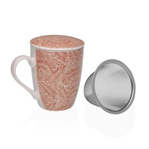 Krus med infusionsfilter Versa Orange