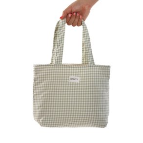 Hndtasker til damer Versa Vichy Grn 9 x 22 x 23 cm