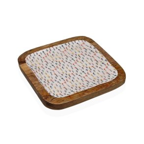 Snack bakke Versa Blume 20 x 1,5 x 20 cm