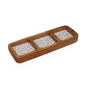 Snack bakke Versa Blume 30 X 3,5 X 10 CM