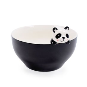Sk�l Versa Sort Porcel�n 15,8 X 10,1 X 14 CM Pandabj�rn
