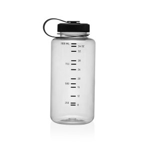 Vandflaske Versa Sort polypropylen polystyren 1 L 11,9 X 21,5 X 11,9 CM