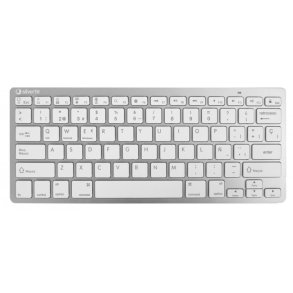 Tastatur Silver HT Teclado Inal�mbrico Colors Edition - Blanco Spansk qwerty S�lvfarvet