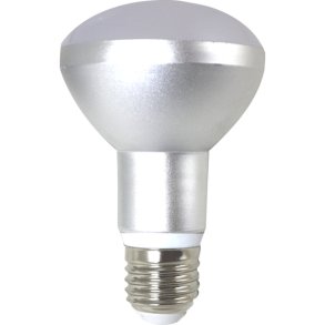 LED-lampe Silver Electronics R80 E27 Hvid Gr A++ 10 W (5000K)