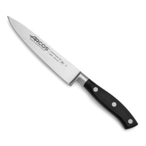 Kkkenkniv Arcos serie riviera Sort Stl 15 cm 6