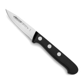 Skrllekniv Arcos Universal Rustfrit stl Sort 7,5 cm