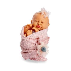 Babydukke med tilbehr Poppy Dolls Berjuan (38 cm)