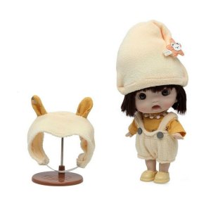 Baby dukke Lynmon baby Gul