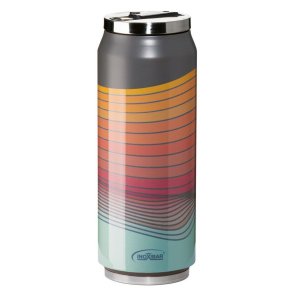 Rejse termo kolbe Inoxibar 61261 RED WAVES R�d 280 ml