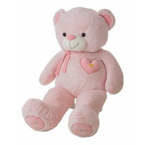 Bamse Valentin Pink Bjrn 75 cm
