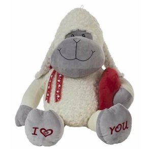 Bamse Amour 38 cm Hjerte Fr