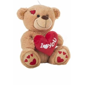 Bamse I Love You Bjrn 35 cm Brun