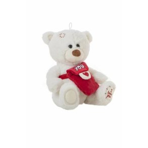 Bamse Bjrn 25 cm Hvid