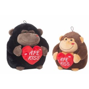 Bamse Ape Kiss 26 cm Gorilla