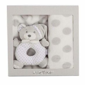 T�ppe til Baby Rangle Gr� 100 x 75 cm