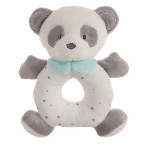 Bamse rangle Pandabjrn Turkisbl 20 cm