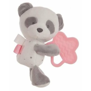 Bidering til baby Pandabjrn Pink 20 cm