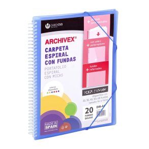 Organiser mappe Carchivo Archivex-Star Bl A4