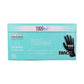Engangshandsker Eurostil Guantes Nitrilo 100 enheder