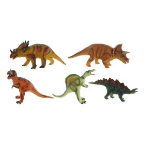 Dinosaur DKD Home Decor 6 enheder 48 x 23 x 34,5 cm Bld