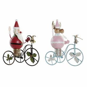 Julepynt DKD Home Decor Metal (2 pcs) (15 x 9 x 19 cm)