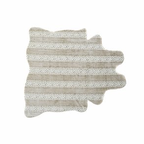 Tppe DKD Home Decor 160 x 150 x 2 cm Beige Polyester Med hr