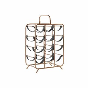 Flaskereol DKD Home Decor 37 x 23,5 x 54 cm Metal Kobber Polyuretan