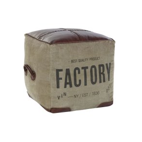 Fodsttte DKD Home Decor 46 x 40 x 40 cm Beige Brun Vintage