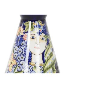 Vase DKD Home Decor Porceln Sort Shabby Chic (19 x 19 x 36 cm)