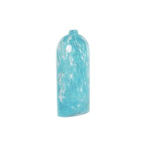 Vase DKD Home Decor Bl Krystal Middelhavet 12,5 x 6,5 x 28 cm